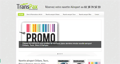 Desktop Screenshot of navette-aeroport.fr